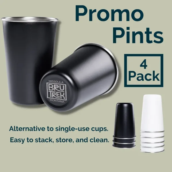 Promo Pint water refill cup for businesses