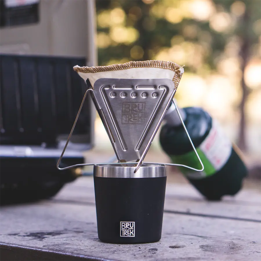 Collapsible Pour Over coffee maker Lifestyle
