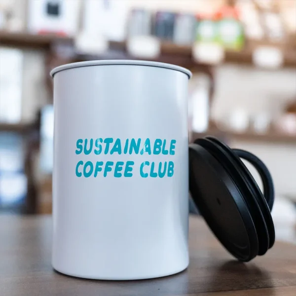 Custom Sustainable Coffee Club Airscape Coffee Container