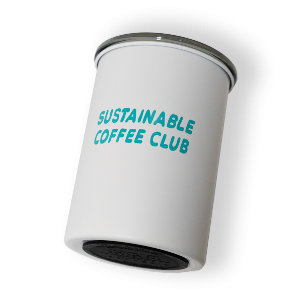 Sustainable Coffee Club Airscape Coffee Canister