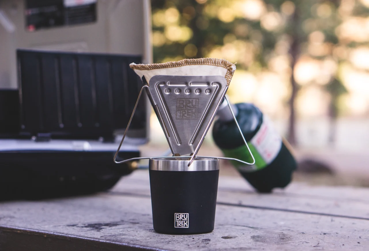 Pour Over Coffee with the Collapsible Pour Over