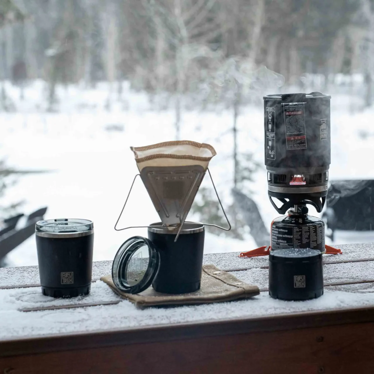 backpacking bundle, pour over coffee