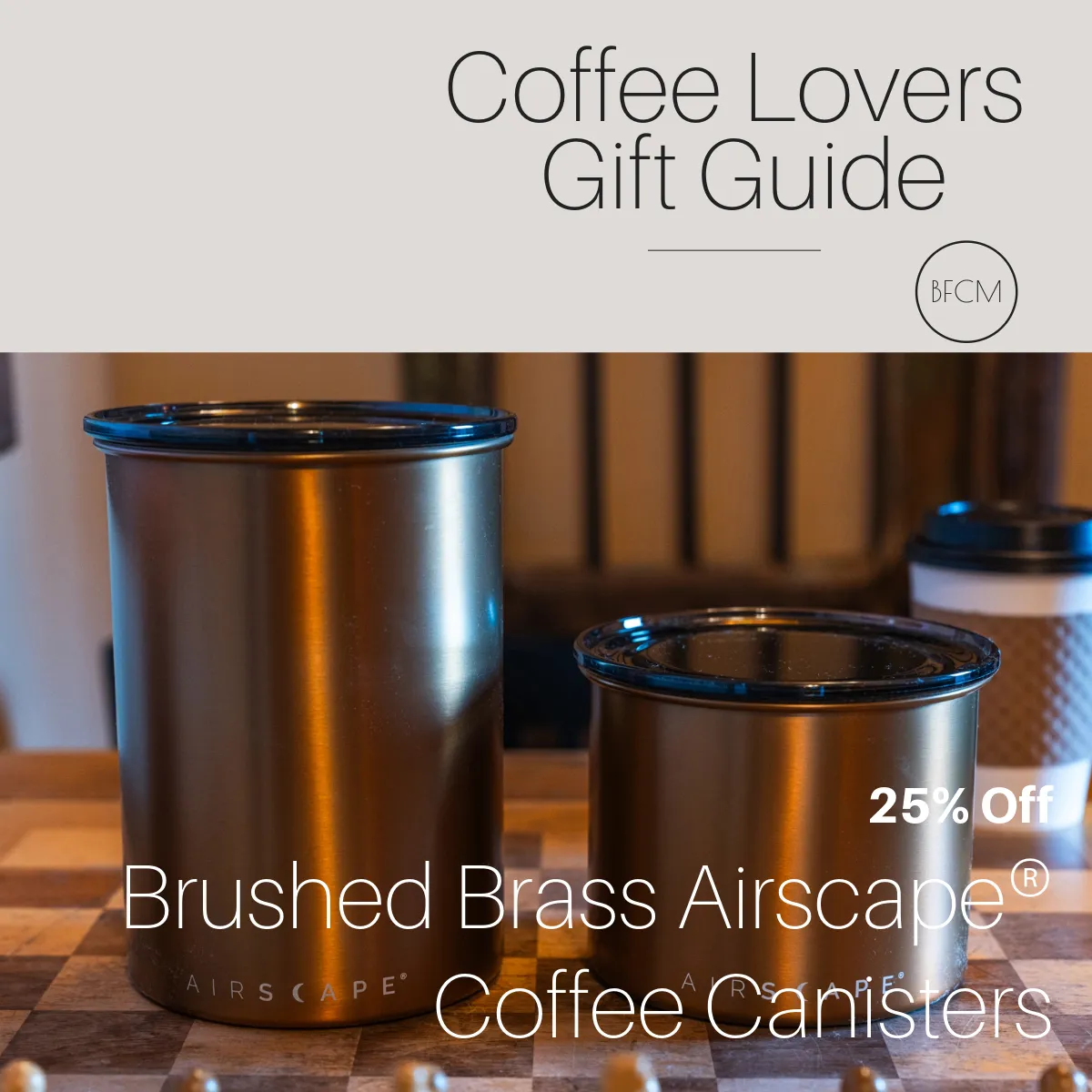 Coffee Lover Gift Guide, discount coffee gear