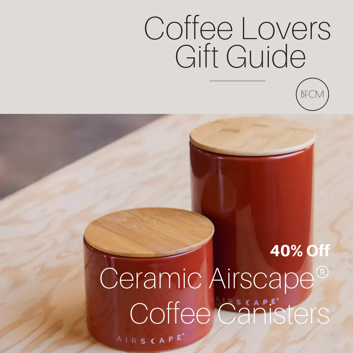 Coffee Lover Gift Guide, discount coffee gear