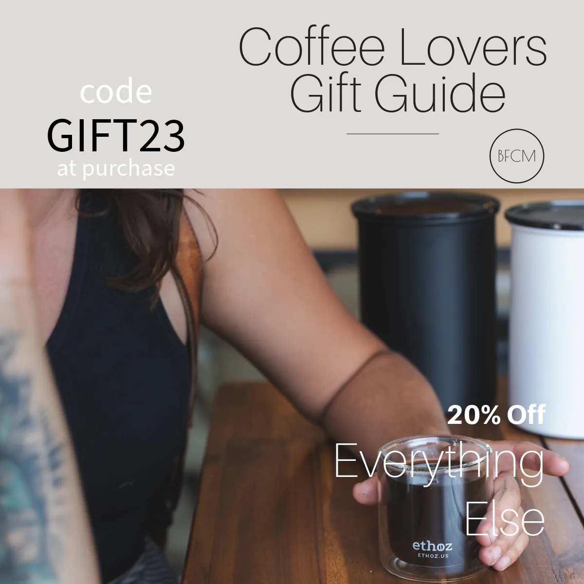 Coffee Lover Gift Guide, discount coffee gear