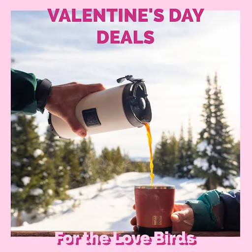 airscape sale, valentine's day gift, Camping french press