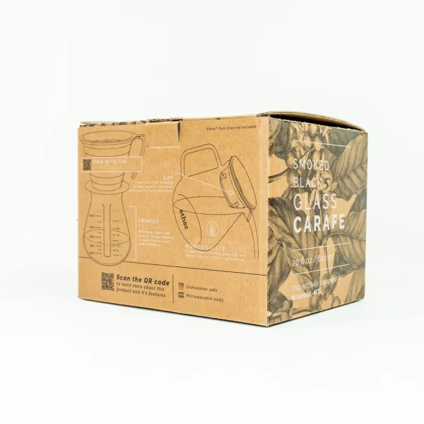 ethoz carafe packaging, ethoz gift giving